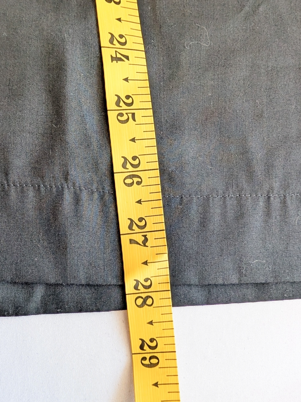 VTG R.J. Toomey Co. Size 17" Black Short Sleeve Button Up Priest USA With Tab - Picture 9 of 11
